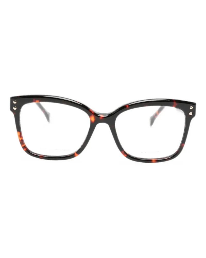 Carolina Herrera New York Brille in Schildpattoptik - Braun Braun