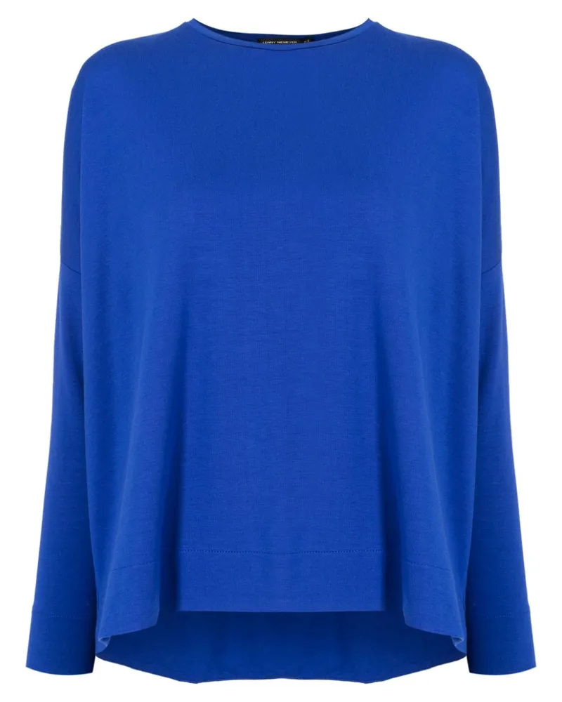 Lenny Niemeyer Klassisches Langarmshirt - Blau Blau