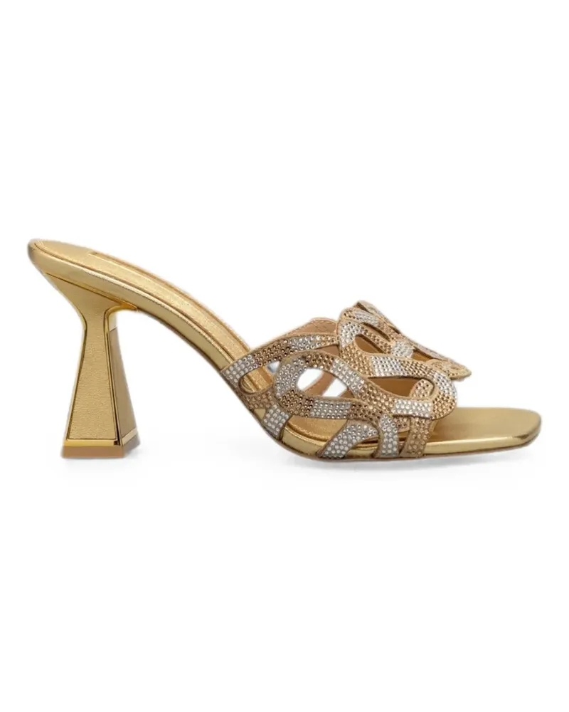 Kat Maconie Sandalen mit Kristallen - Gold Gold