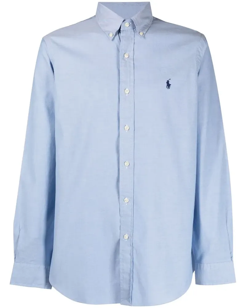 Ralph Lauren Polo Pony Button-down-Hemd - Blau Blau