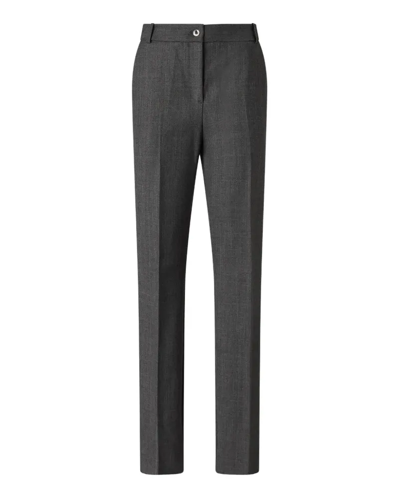Pinko Hose mit Spitzen-Patch - Grau Grau