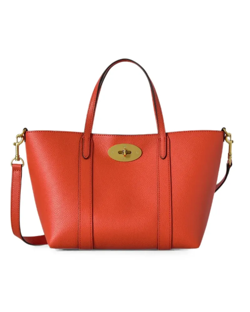 Mulberry small Bayswater tote bag - Orange Orange