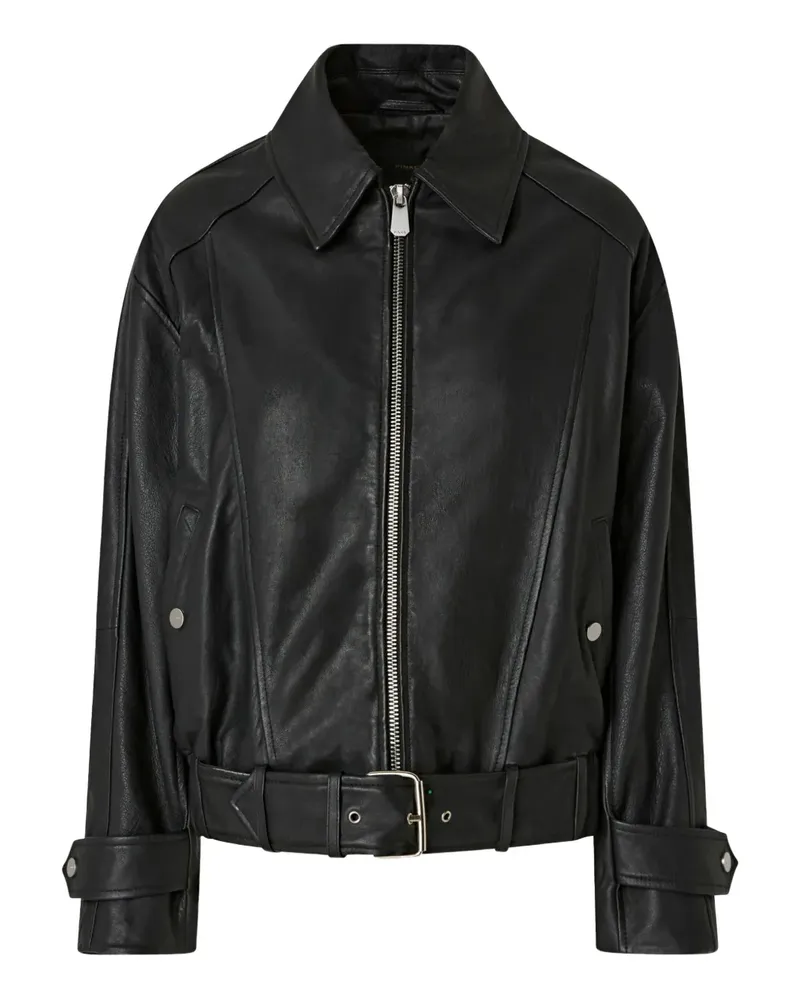 Pinko Guanciale Jacke mit Stickerei - Schwarz Schwarz