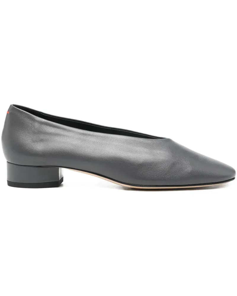 aeyde Delia almond-toe pumps - Grau Grau