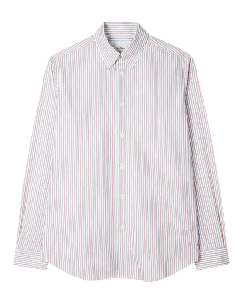 Paul Smith Gestreiftes Hemd - Rot Rot