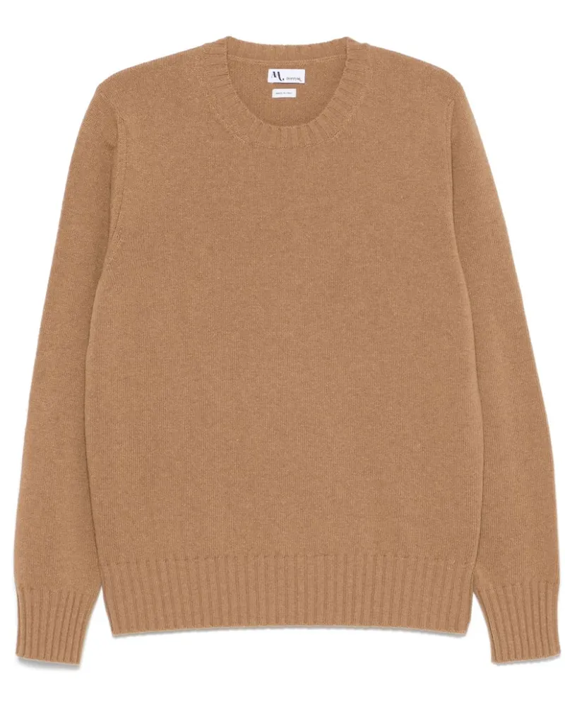 Doppiaa Pullover mit Rundhalsausschnitt - Braun Braun