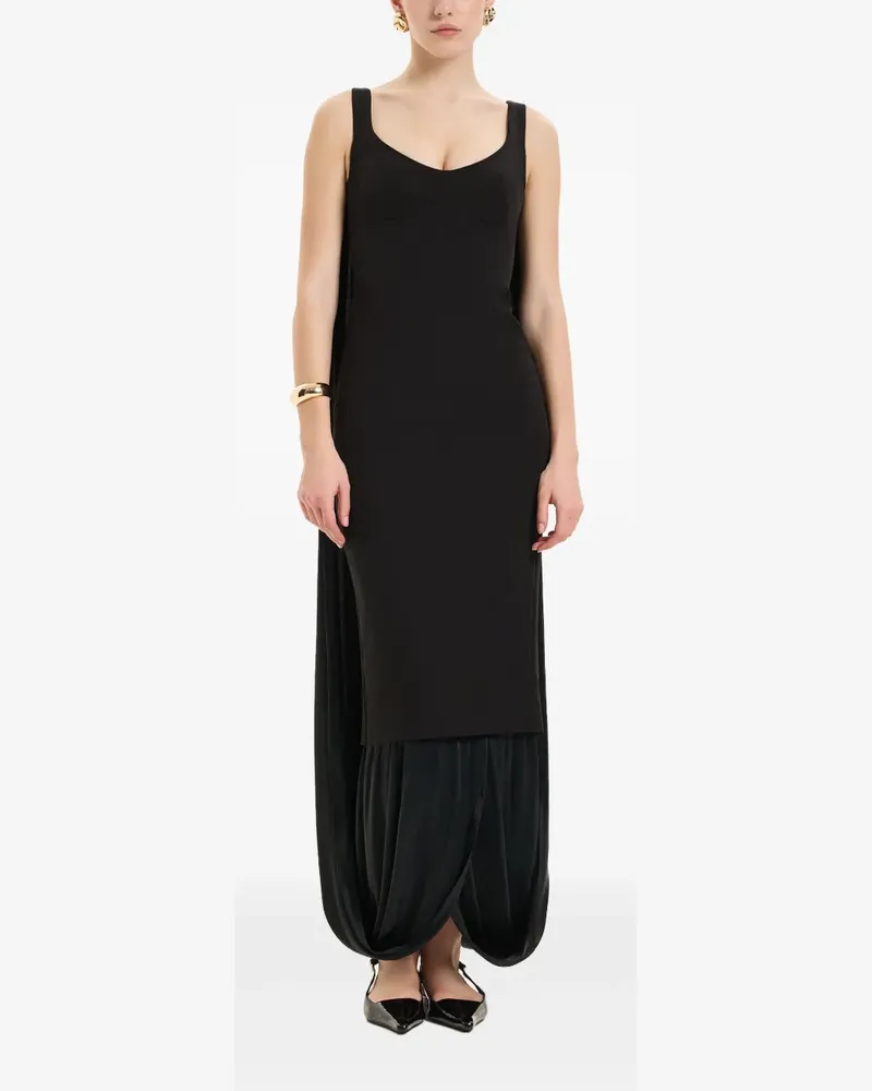 V:PM ATELIER Barb Kleid - Schwarz Schwarz