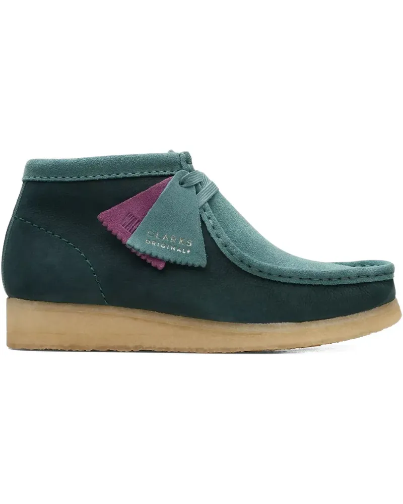 Clarks Wallabee Schnürstiefel - Grün Grün