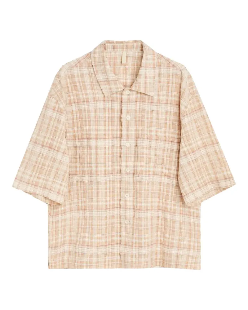 Sunflower Adam check shirt - Orange Orange