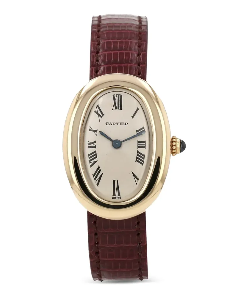 Cartier 1990s Baignoire Armbanduhr 31mm - Nude Nude