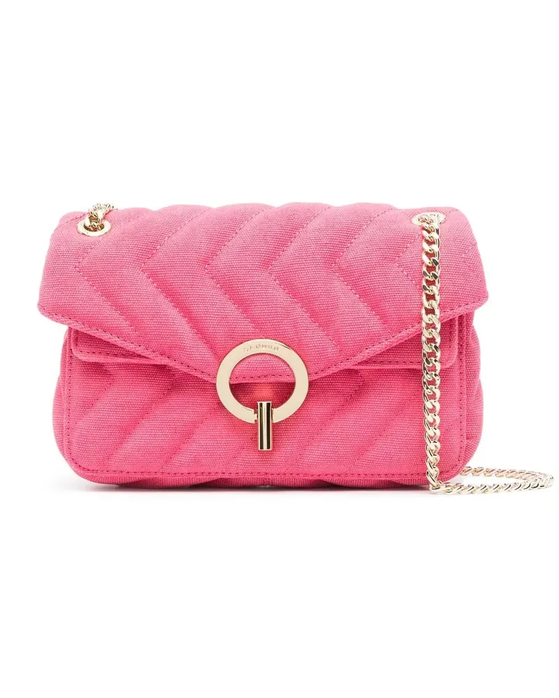 Sandro Schultertasche mit Matelassé-Effekt - Rosa Rosa