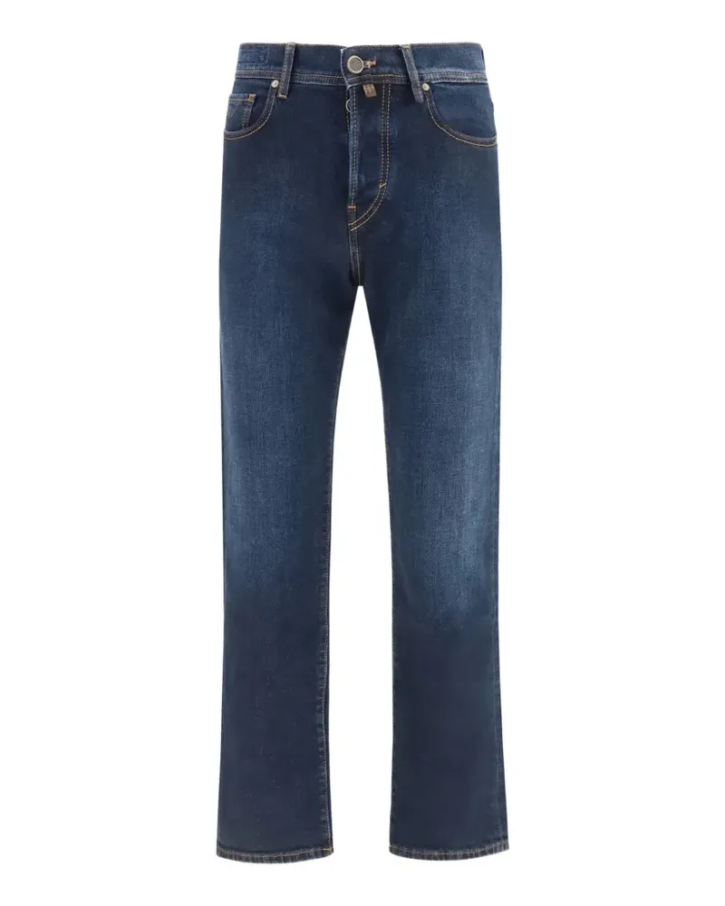 Jacob Cohën Edo Jeans mit Logo - Blau Blau