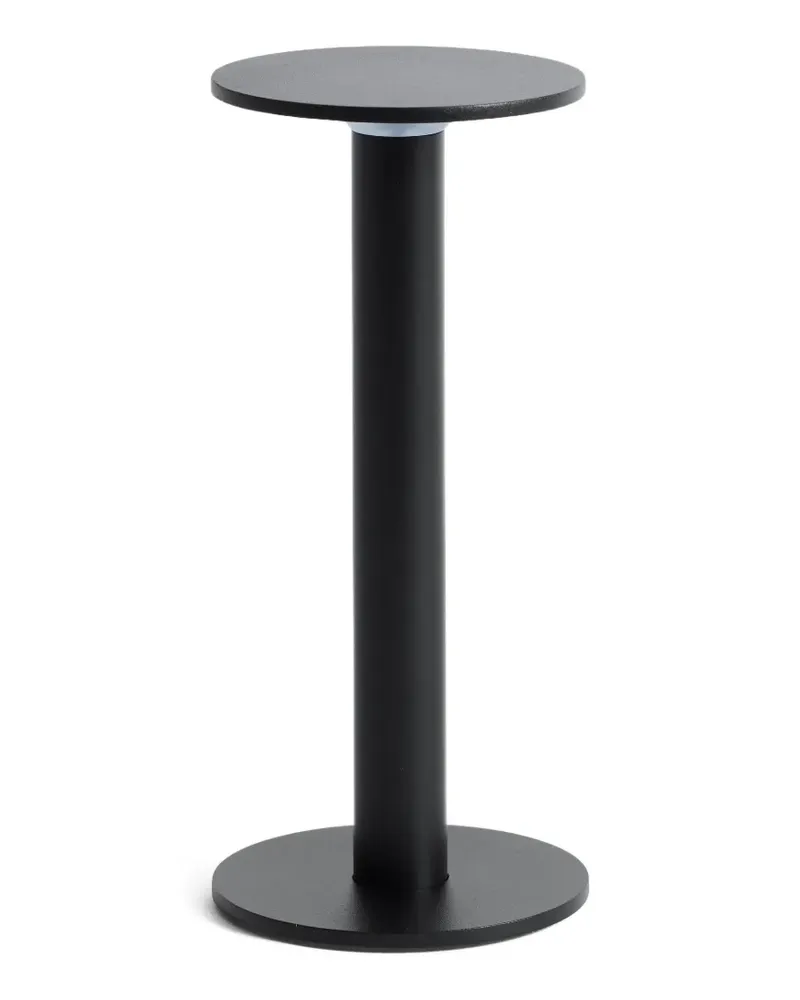 Hay Tragbare Lampe mit flachem Sockel - Schwarz Schwarz