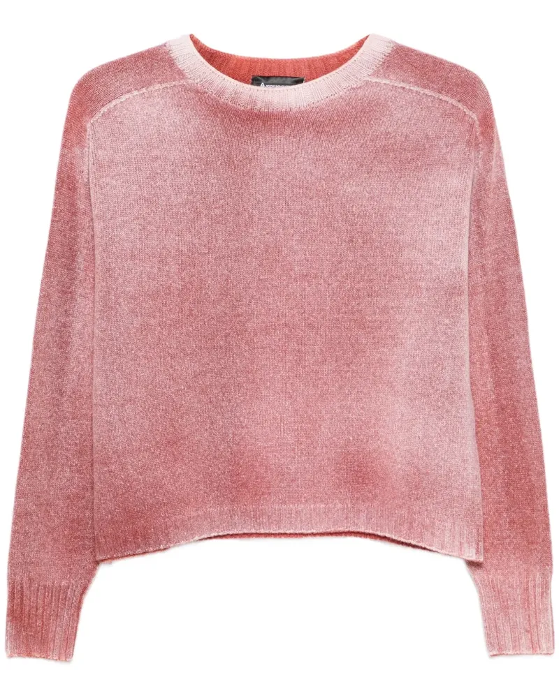 Arovescio Pullover mit Rundhalsausschnitt - Rot Rot