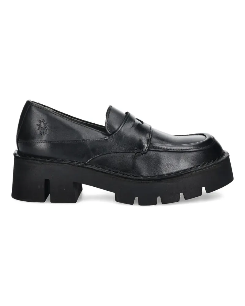 Fly London lug-sole loafers - Schwarz Schwarz