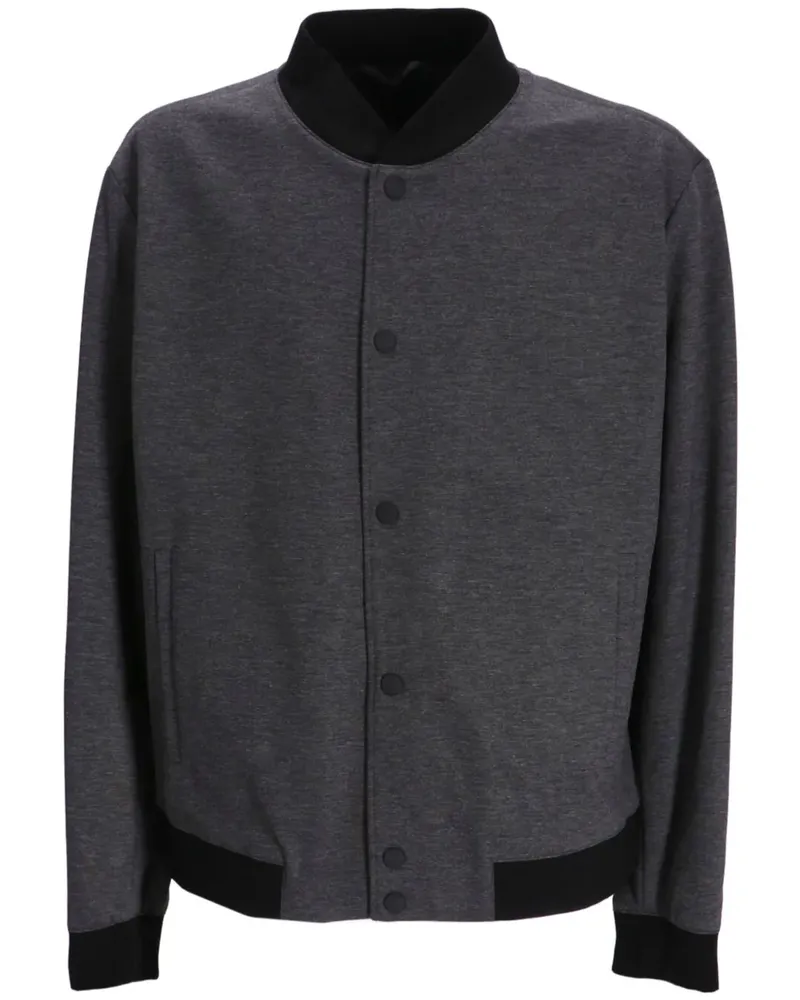 HUGO BOSS Melierte Bomberjacke - Grau Grau