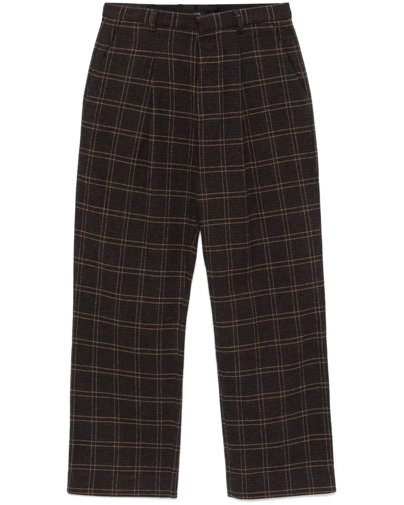 R13 Hose mit geradem Bein - Braun Braun