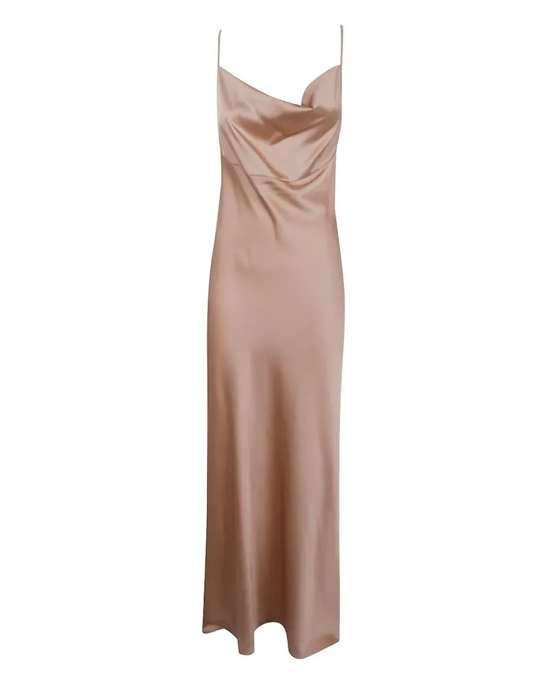 D.EXTERIOR spaghetti strap cowl neck dress - Nude Nude