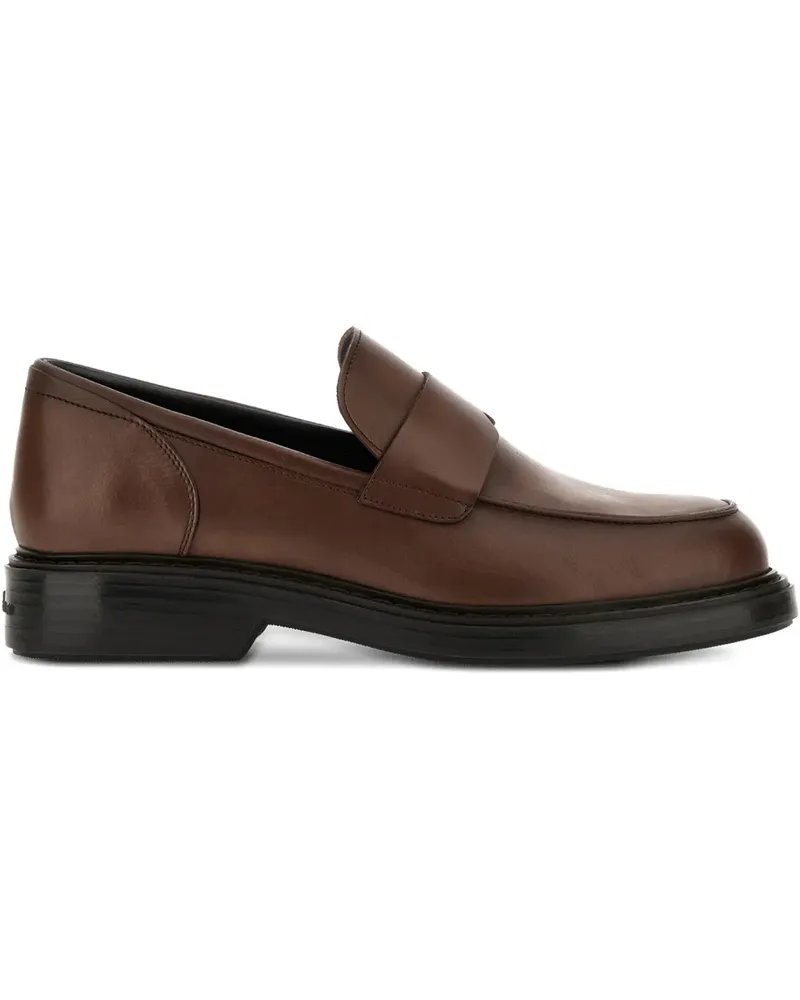 Hogan H704 Urbano Loafer - Braun Braun