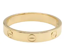 2010s 18kt Mini Love Gelbgoldring