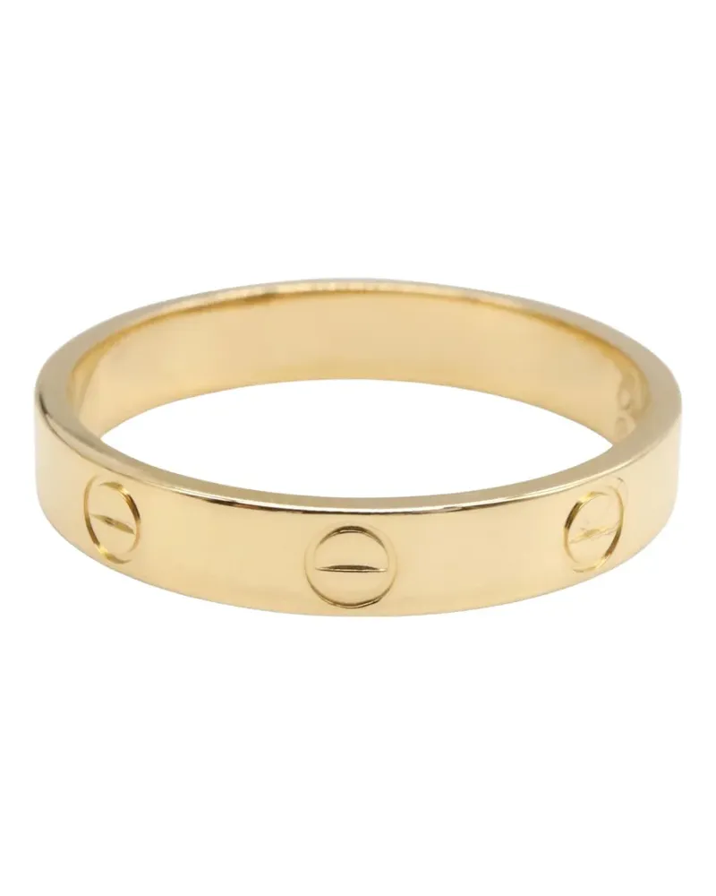 Cartier 2010s 18kt Mini Love Gelbgoldring Gold