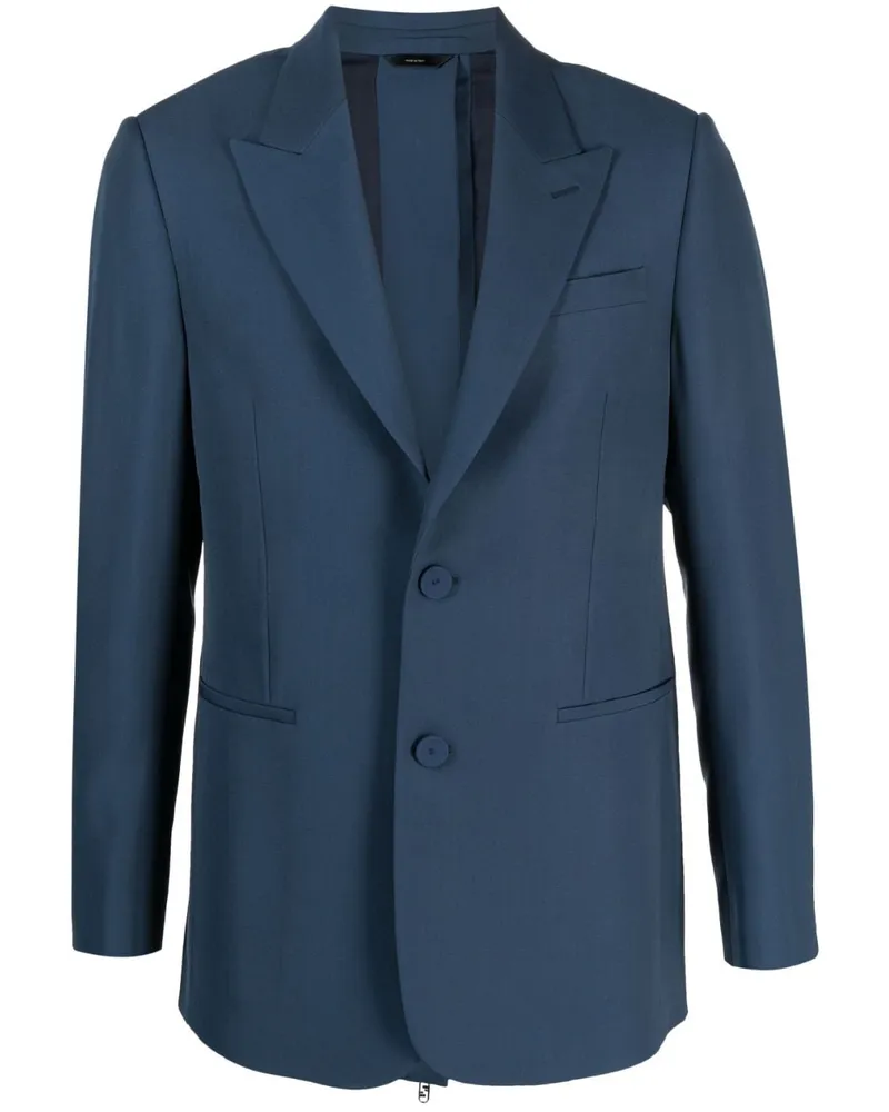Fendi Sakko mit steigendem Revers - Blau Blau