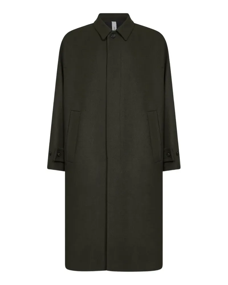 Hevò Baia del Monaco single-breasted coat - Grün Grün