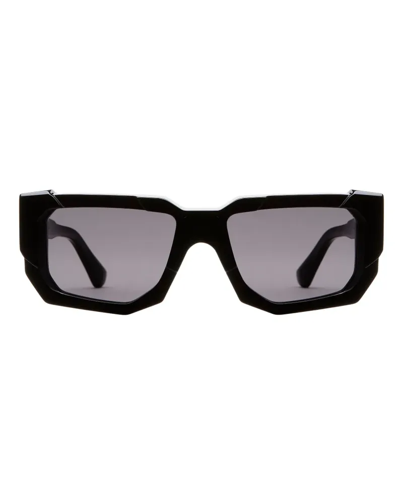 KUBORAUM F6 geometric sunglasses - Schwarz Schwarz