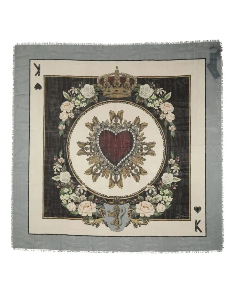 Dolce & Gabbana King of Hearts Tuch - Nude Nude