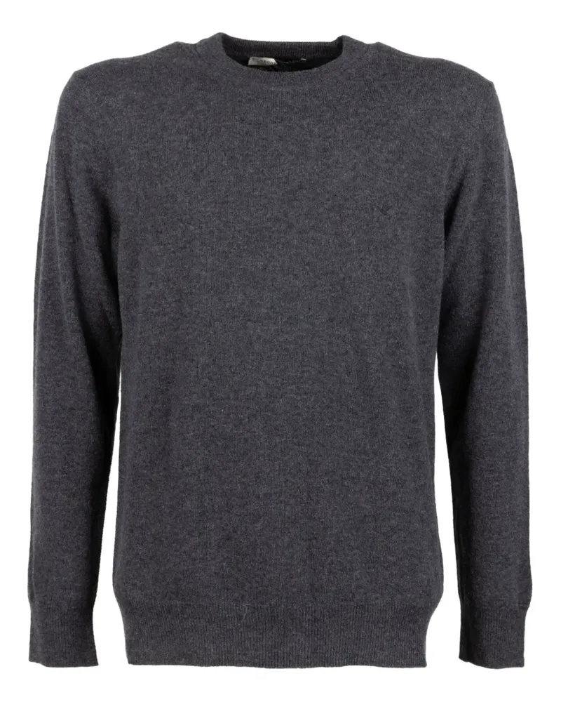 Brooksfield Pullover mit Rundhalsausschnitt - Grau Grau