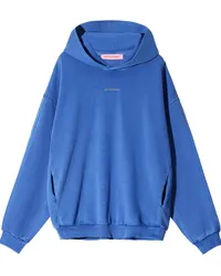 MONOCHROME Hoodie mit Logo-Prägung Blau