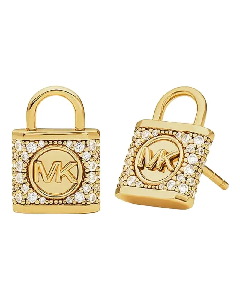 Michael Kors lock-stud earrings - Gold Gold