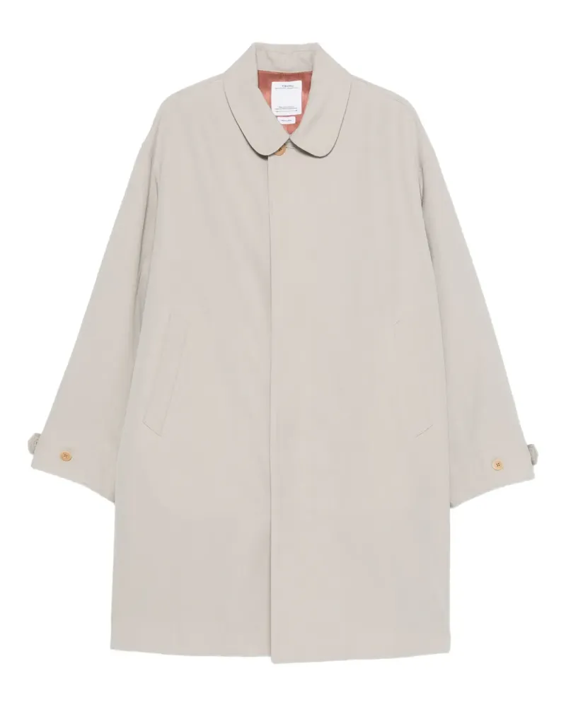 Visvim Balmat Mantel mit Rundkragen - Nude Nude