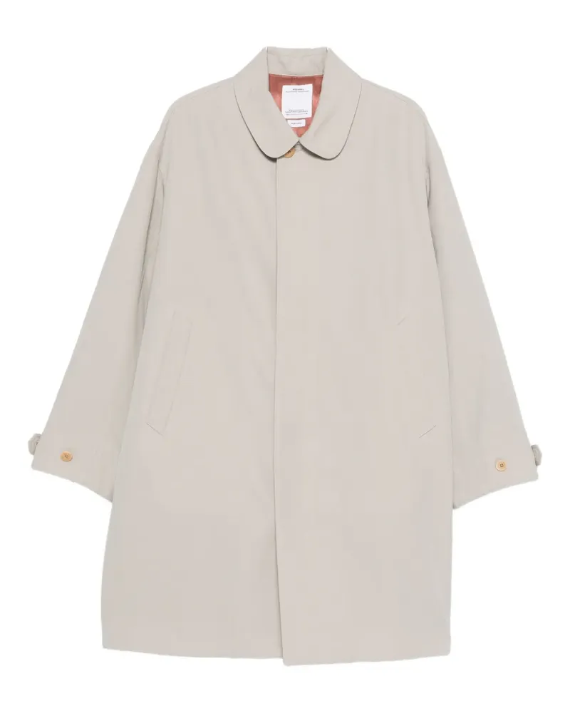 Visvim Balmat Mantel mit Rundkragen - Nude Nude
