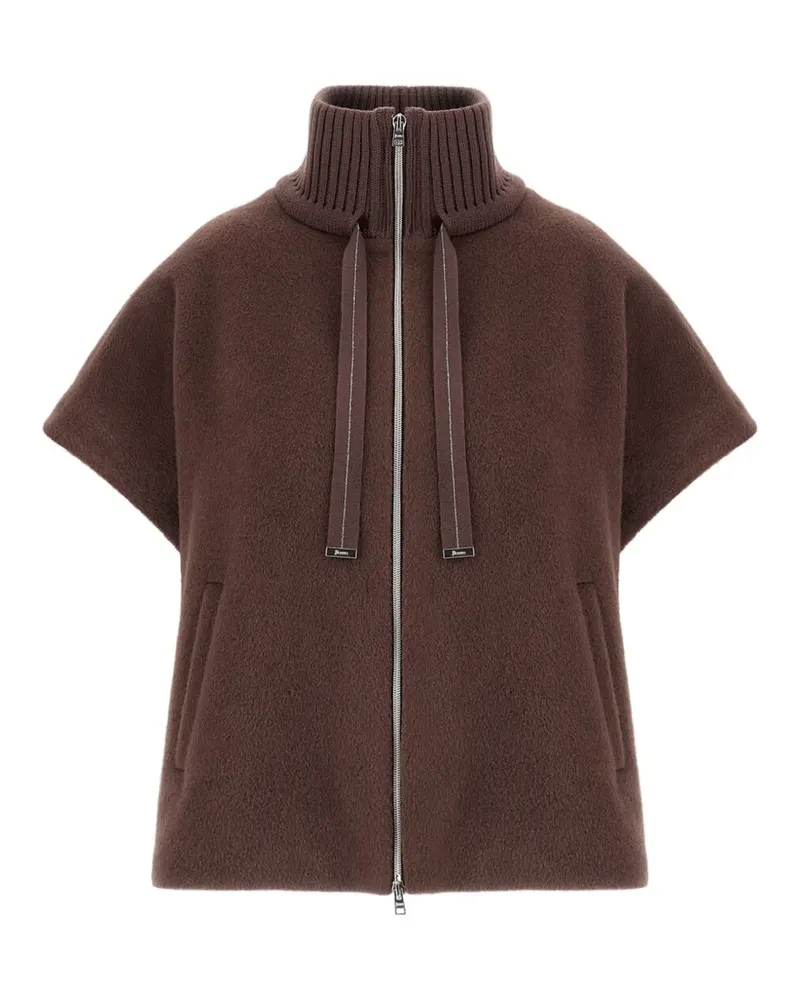 Herno Kurzärmelige Jacke - Braun Braun