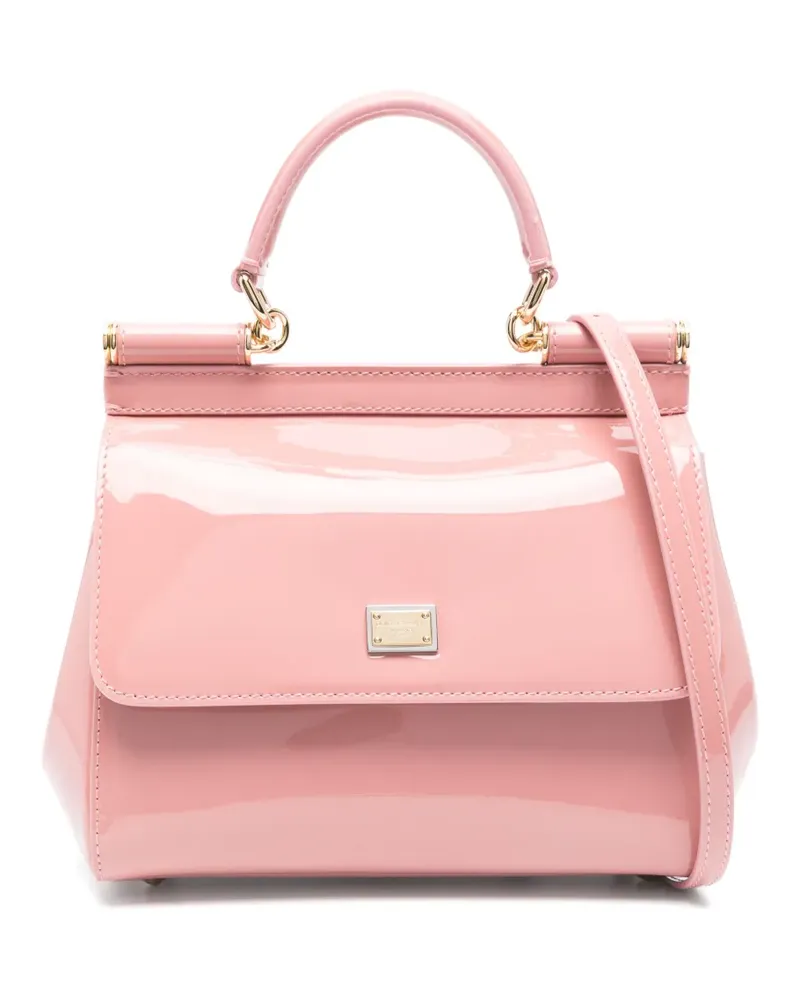 Dolce & Gabbana Kleine Sicily Handtasche - Rosa Rosa