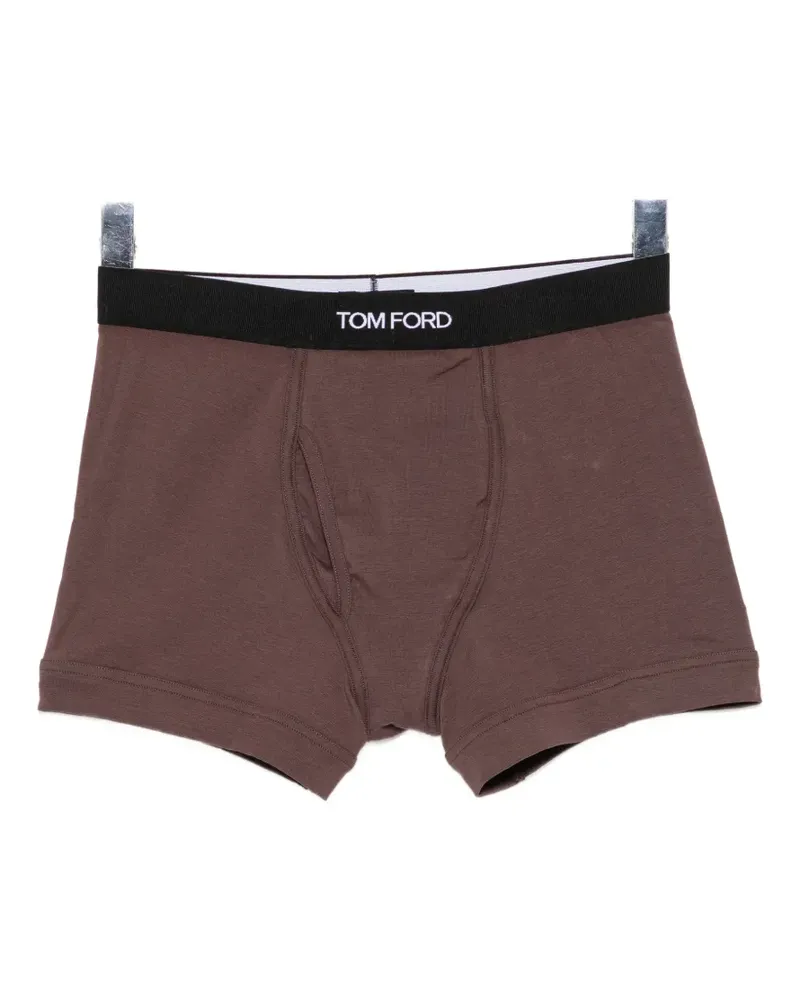 Tom Ford logo-waistband boxer briefs - Braun Braun