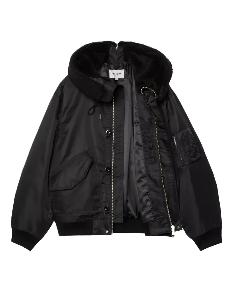 Carhartt WIP Oltera Kapuzenjacke - Schwarz Schwarz