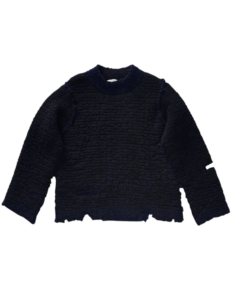 Namacheko Elmet Pullover mit Rundhalsausschnitt Blau