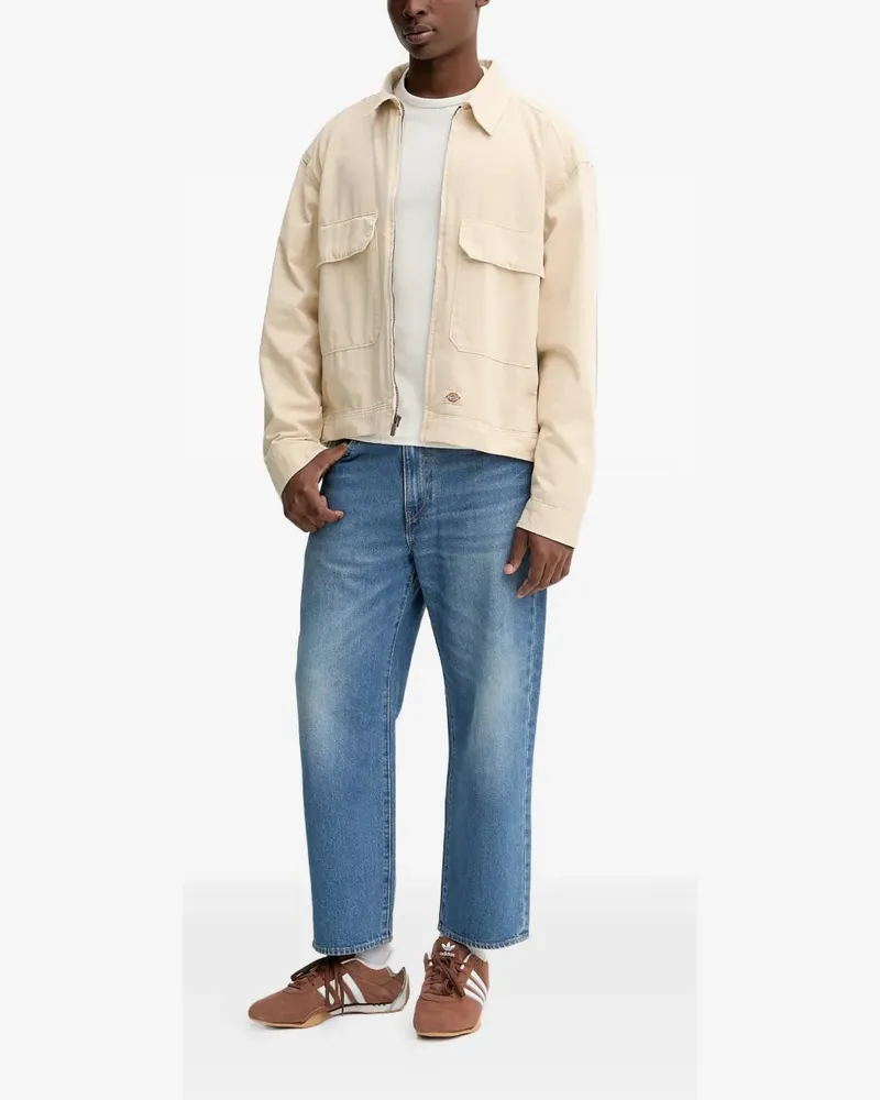 Dickies Fort Smith zip-up pocket overshirt - Nude Nude