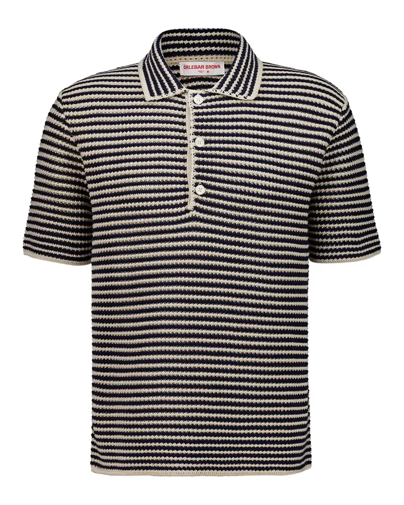 Orlebar Brown Lowry Poloshirt - Blau Blau