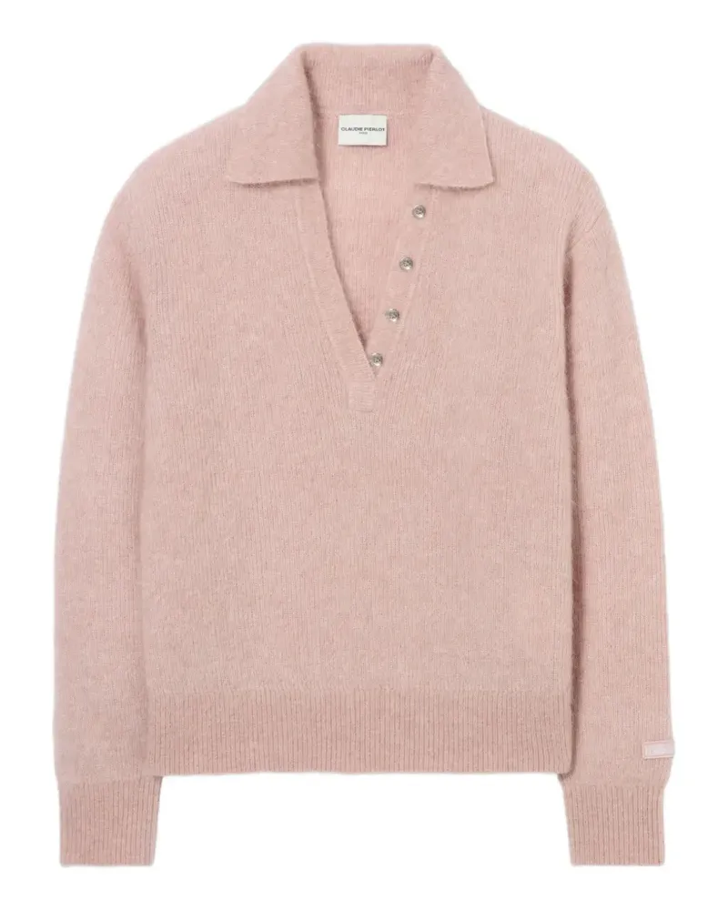 Claudie Pierlot Pullover mit lockerem Schnitt - Rosa Rosa