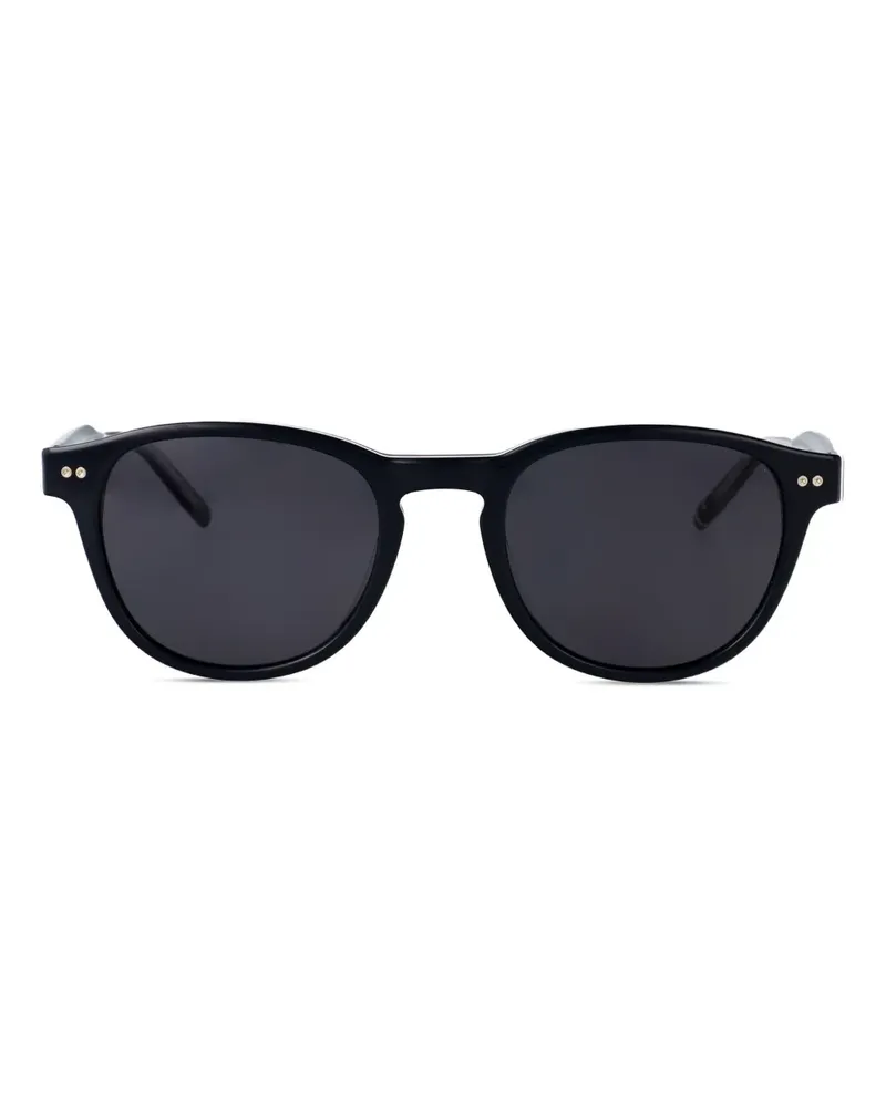 Tommy Hilfiger Sonnenbrille mit rundem Gestell - Blau Blau