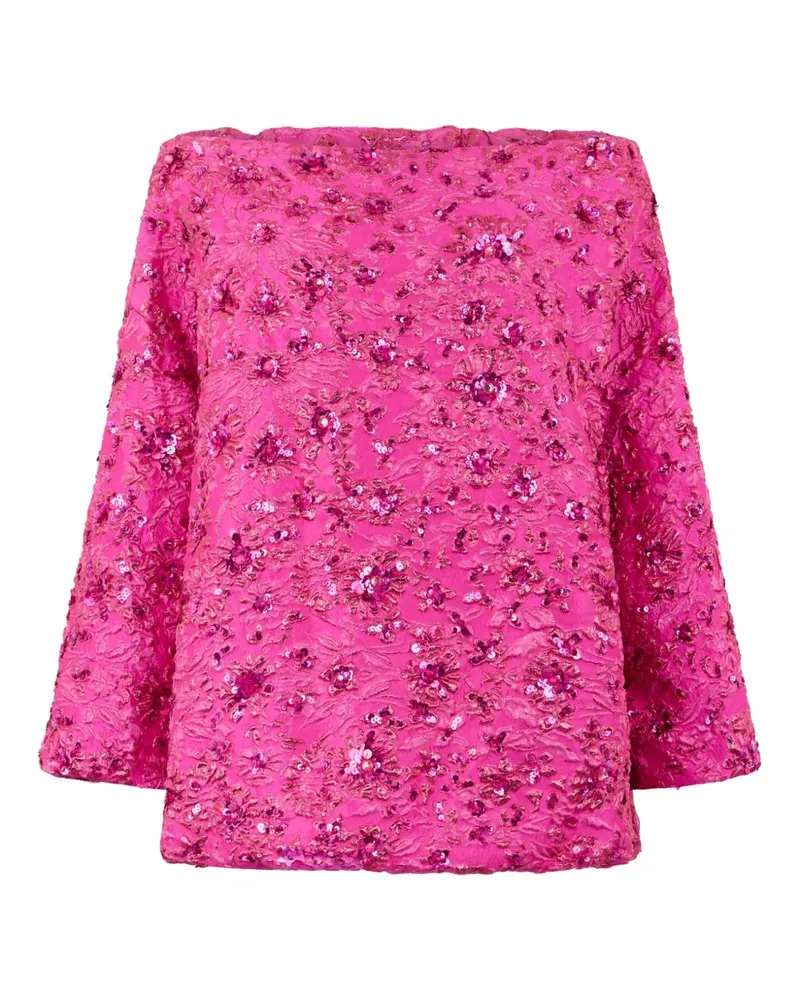 Valentino Garavani sequin-embellished dress - Rosa Rosa