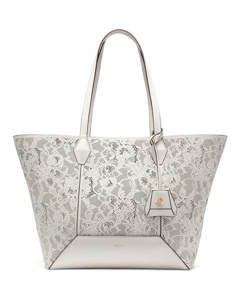 Jimmy Choo medium Diamon tote bag - Nude Nude