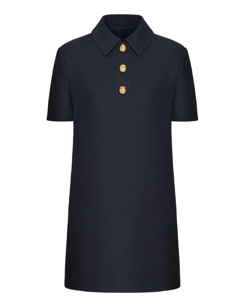 Valentino Garavani Crepe Couture Minikleid - Blau Blau