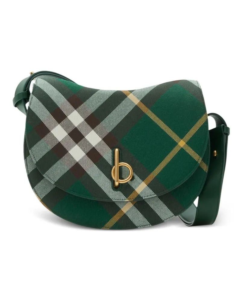 Burberry Mittelgroße Rocking Horse Schultertasche - Grün Grün