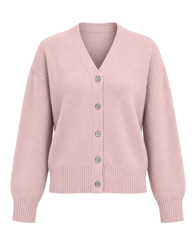Pinko Cardigan mit V-Ausschnitt - Rosa Rosa