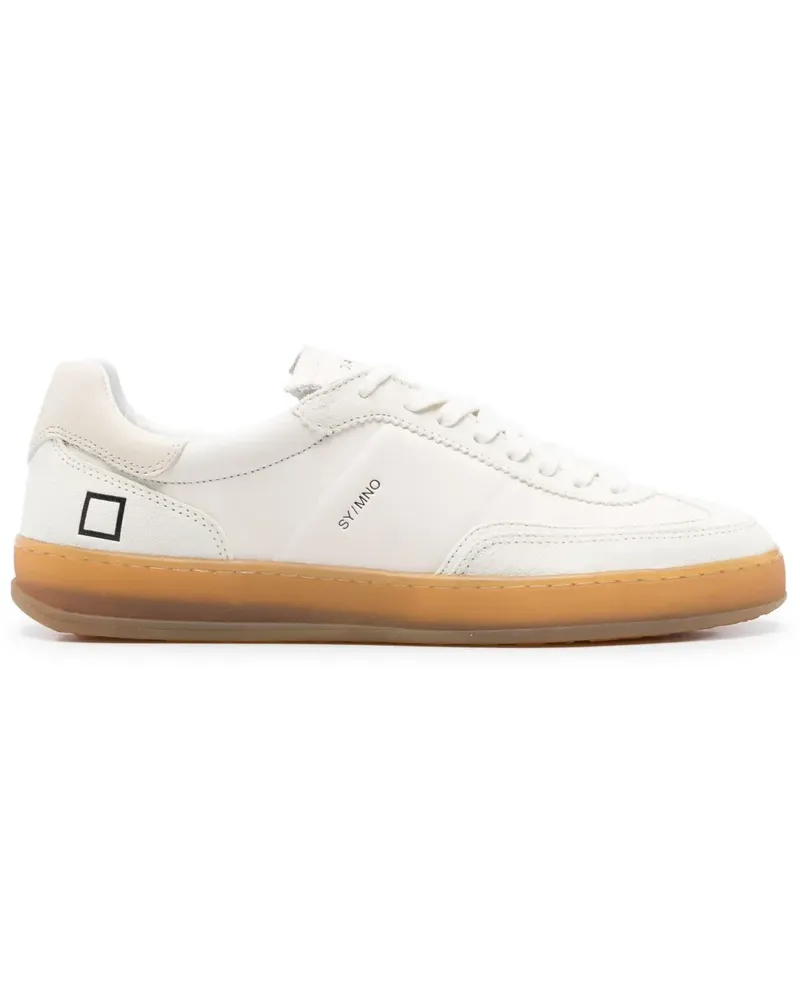D.A.T.E. Sneakers aus Leder - Nude Nude