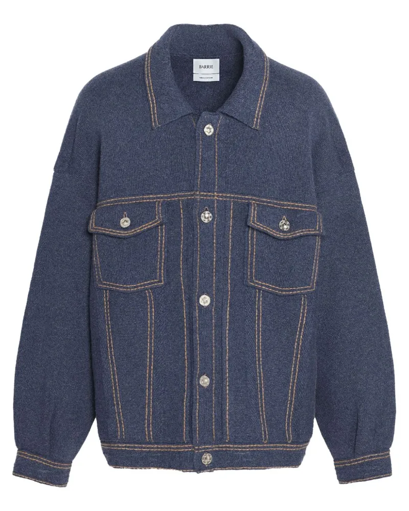 Barrie Jeansjacke im Oversized-Look - Blau Blau